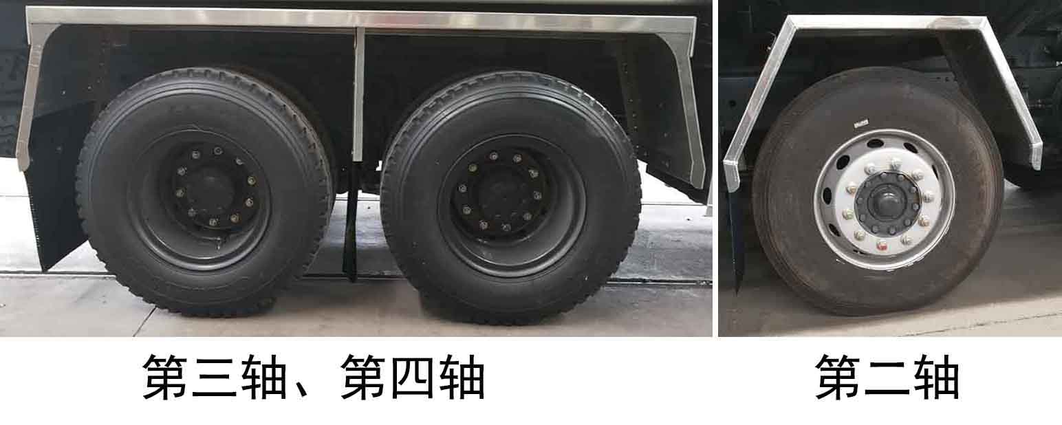 解放前四后八易燃液體罐式運輸車