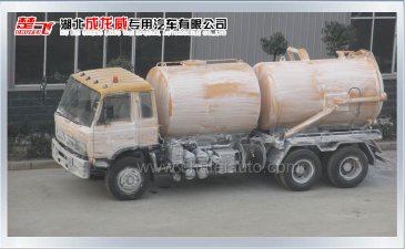 成龍威四臺高壓清洗帶吸污車“武裝”完畢準(zhǔn)備出海