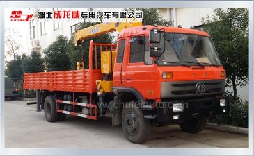 工程裝載車8噸隨車起重運輸車廠家直銷