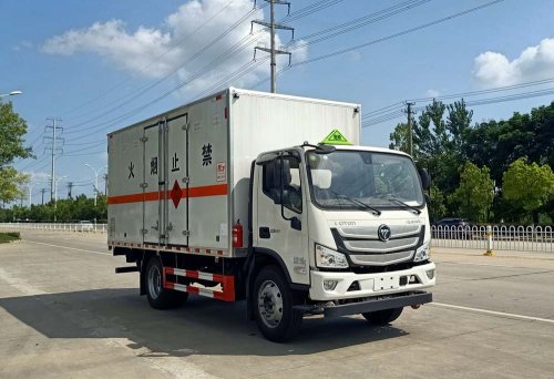 楚飛牌CLQ5121XRY6BJ型易燃液體廂式運輸車